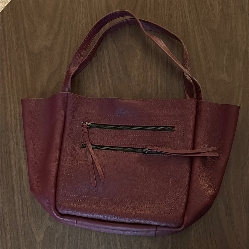 Like New Botkier Burgundy Tote Bag